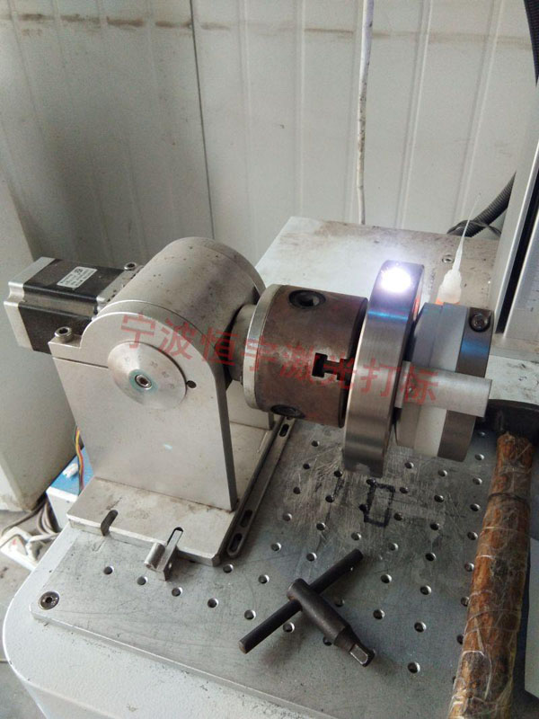 刻度360度旋轉鐳射加工