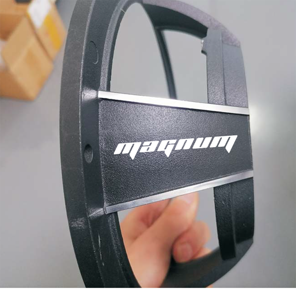 噴塑產品鐳射刻字