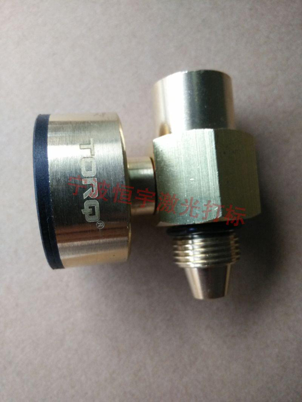 銅件銅制品鐳射打標(biāo)